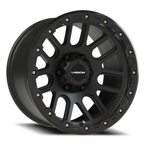 Vision 111 17x9 -12 6x139.7mm 106.2mm Matte Black