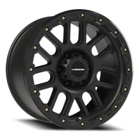 Vision 111 18x9 +18 6x139.7mm 106.2mm Matte Black