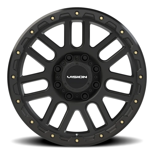 Vision 111 20x9 +12 8x165.1mm 125.2mm Matte Black