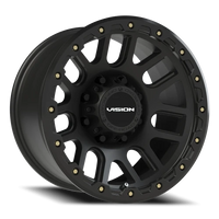 Vision 111 17x9 -12 8x165.1mm 125.2mm Matte Black