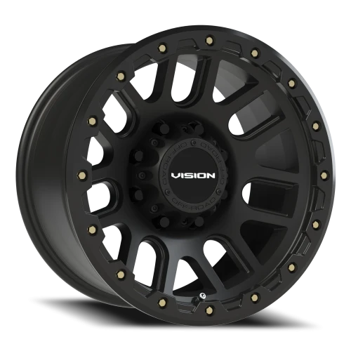 Vision 111 17x9 -12 8x165.1mm 125.2mm Matte Black