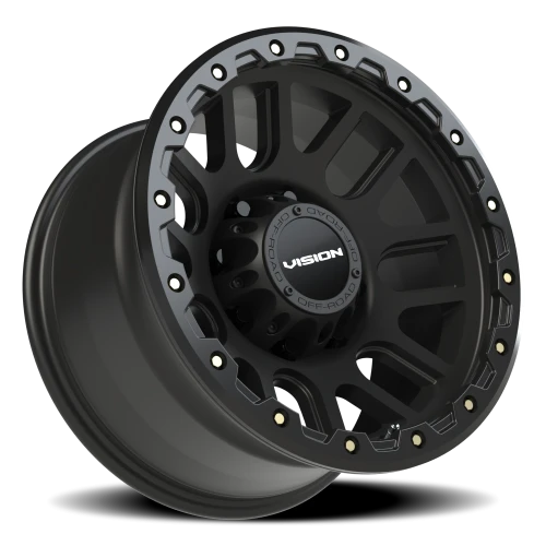 Vision 111 17x9 -12 8x165.1mm 125.2mm Matte Black