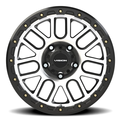 Vision 111 18x9 +18 5x150mm 110.2mm Matte Black Machined Face
