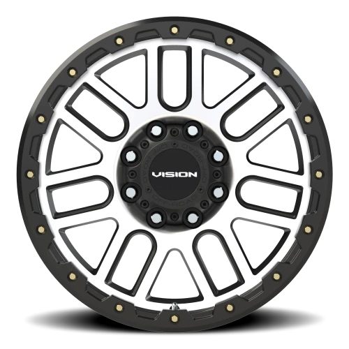Vision 111 20x9 +10 8x170mm 125.2mm Matte Black Machined Face