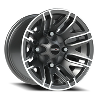 Vision 112 12x8 -10 4x136mm 110.5mm Gunmetal Machined Face