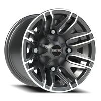 Vision 112 12x8 -10 4x156mm 131.1mm Gunmetal Machined Face