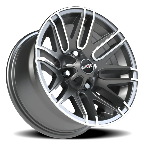 Vision 112 14x7 +3 4x110mm 86mm Gunmetal Machined Face