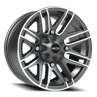 Vision 112 14x7 +3 4x156mm 131.1mm Gunmetal Machined Face