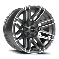 Vision 112 14x8 -10 4x136mm 110.5mm Gunmetal Machined Face