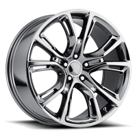 Performance Replica PR137 20x9" 5x127mm 71.5mm CB +34mm Black Chrome