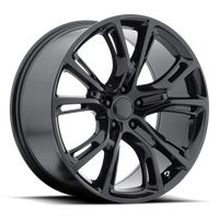 Performance Replica PR137 17x8" 5x127mm 71.5mm CB +34mm Gloss Black