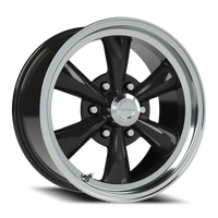 Vision 141 17x8 +0 6x139.7mm 78.1mm Gloss Black Machined Lip