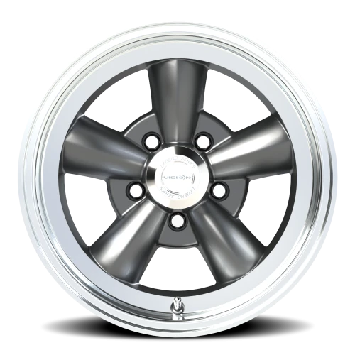 Vision 141 15x8 +0 5x139.7mm 87.1mm Gunmetal Machined Lip