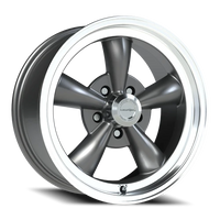 Vision 141 17x8 +0 5x114.3mm 83mm Gunmetal Machined Lip