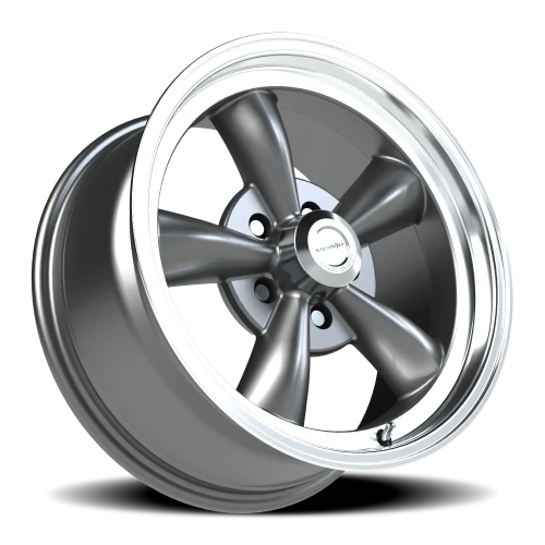 Vision 141 17x8 +0 5x127mm 83mm Gunmetal Machined Lip
