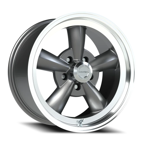 Vision 141 17x9 +0 5x120.65mm 83mm Gunmetal Machined Lip