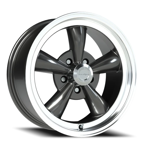 Vision 141 17x9 +25 5x127mm 83mm Gunmetal Machined Lip
