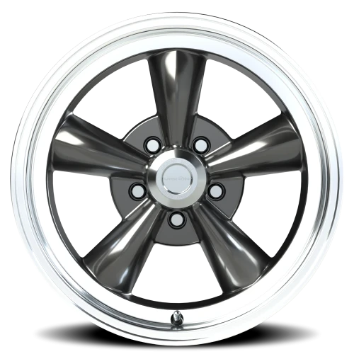 Vision 141 17x9 +25 5x127mm 83mm Gunmetal Machined Lip