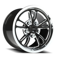Vision 149 15x10 +51 5x114.3mm 83.1mm Gloss Black Milled-Polished Lip