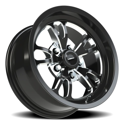 Vision 149 15x7 +0 5x114.3mm 83.1mm Gloss Black Milled