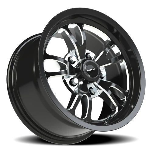 Vision 149 15x8 +27 5x120.65mm 83.1mm Gloss Black Milled