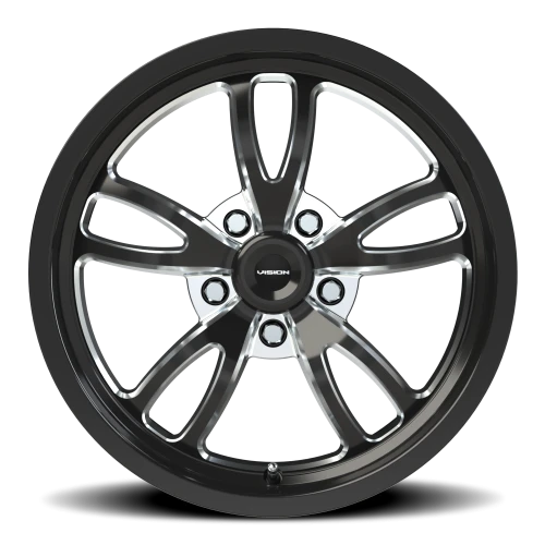 Vision 149 17x10 +51 5x120.65mm 83.1mm Gloss Black Milled