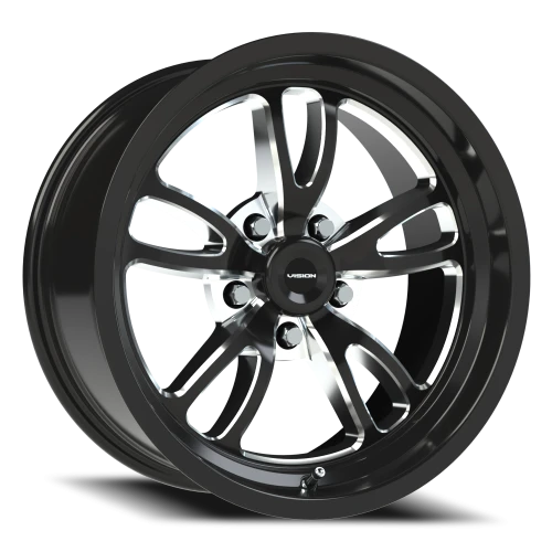 Vision 149 17x8 +0 5x114.3mm 83.1mm Gloss Black Milled