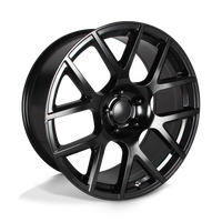 Performance Replica PR163 20x9" 5x115mm 71.5mm CB +20mm Satin Black