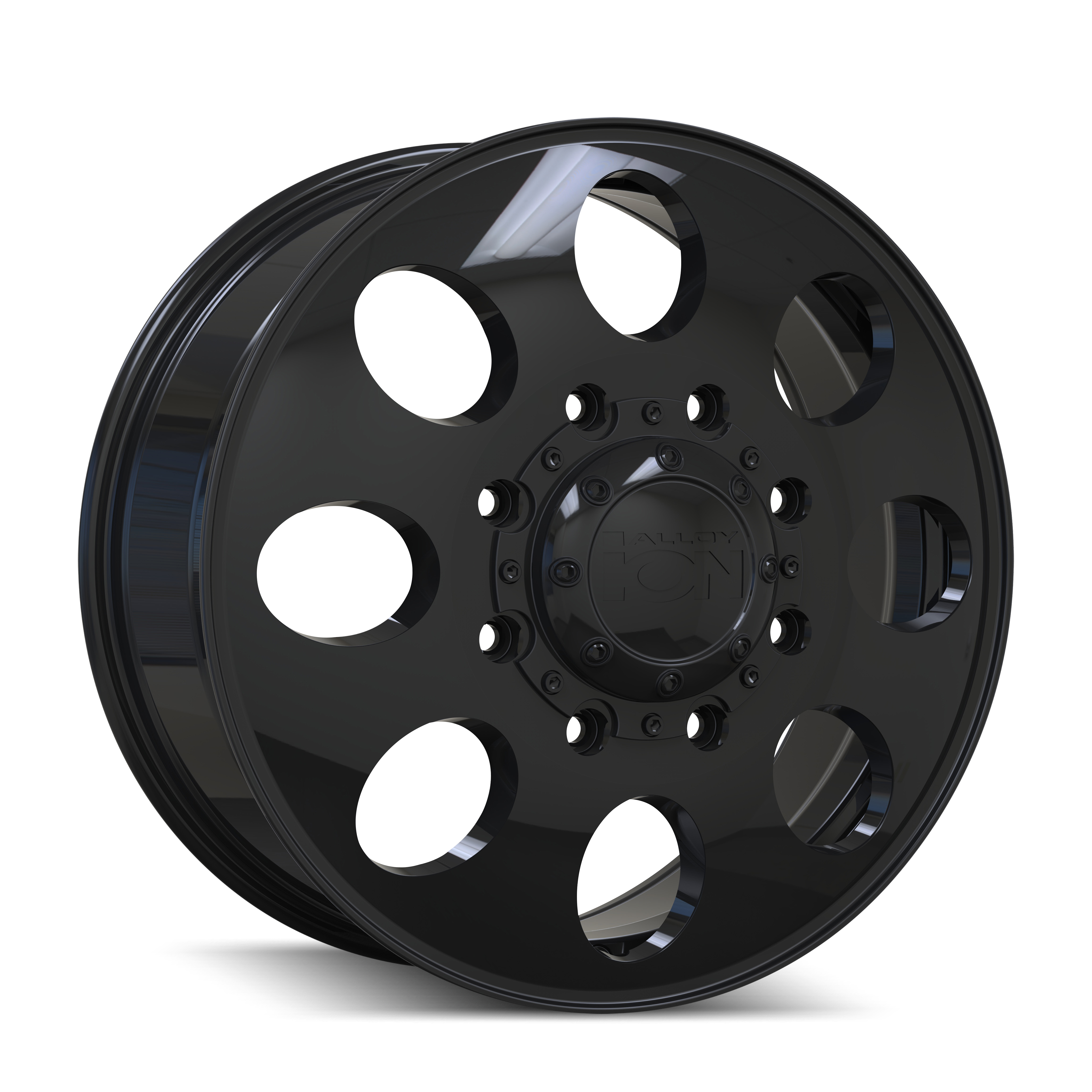 Ion 167 Gloss Black 20x8.25 8x165.1 115mm 121.3mm