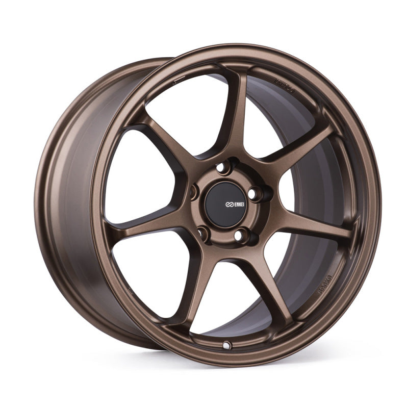 Enkei TS-7 18x9.5 5x114.3 38mm Offset 72.6mm Bore Matte Bronze Wheel-Wheels - Cast-Enkei-