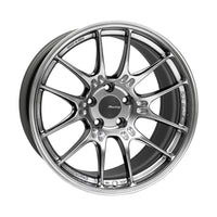 Enkei GTC02 18x9.5 5x114.3 15mm Offset 75mm Bore Hyper Silver Wheel-Wheels - Cast-Enkei-