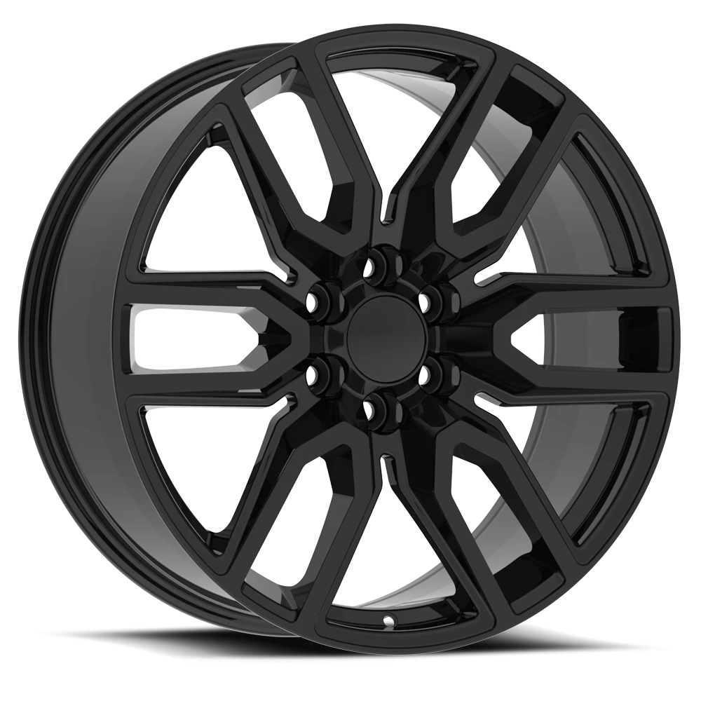Replica Alloys 2015 Denali NZH 20x9 +27 6x139.7mm 78.1mm Gloss Black