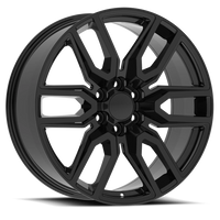 Replica Alloys 2015 Denali NZH 20x9 +27 6x139.7mm 78.1mm Gloss Black