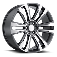 Replica Alloys 2018 Denali 22x9 +31 6x139.7mm 78.3mm Gunmetal Machined Face