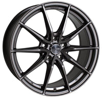 Enkei DRACO 18x8.0 5x108 40mm Offset 72.6mm Bore Anthracite Wheel-Wheels - Cast-Enkei-
