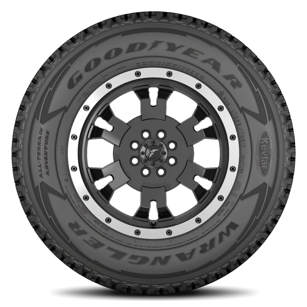 Goodyear Wrangler ALL-Terrain Adventure With Kevlar Tires LT245/70R17 E (3PMSF Rated)(748120572)