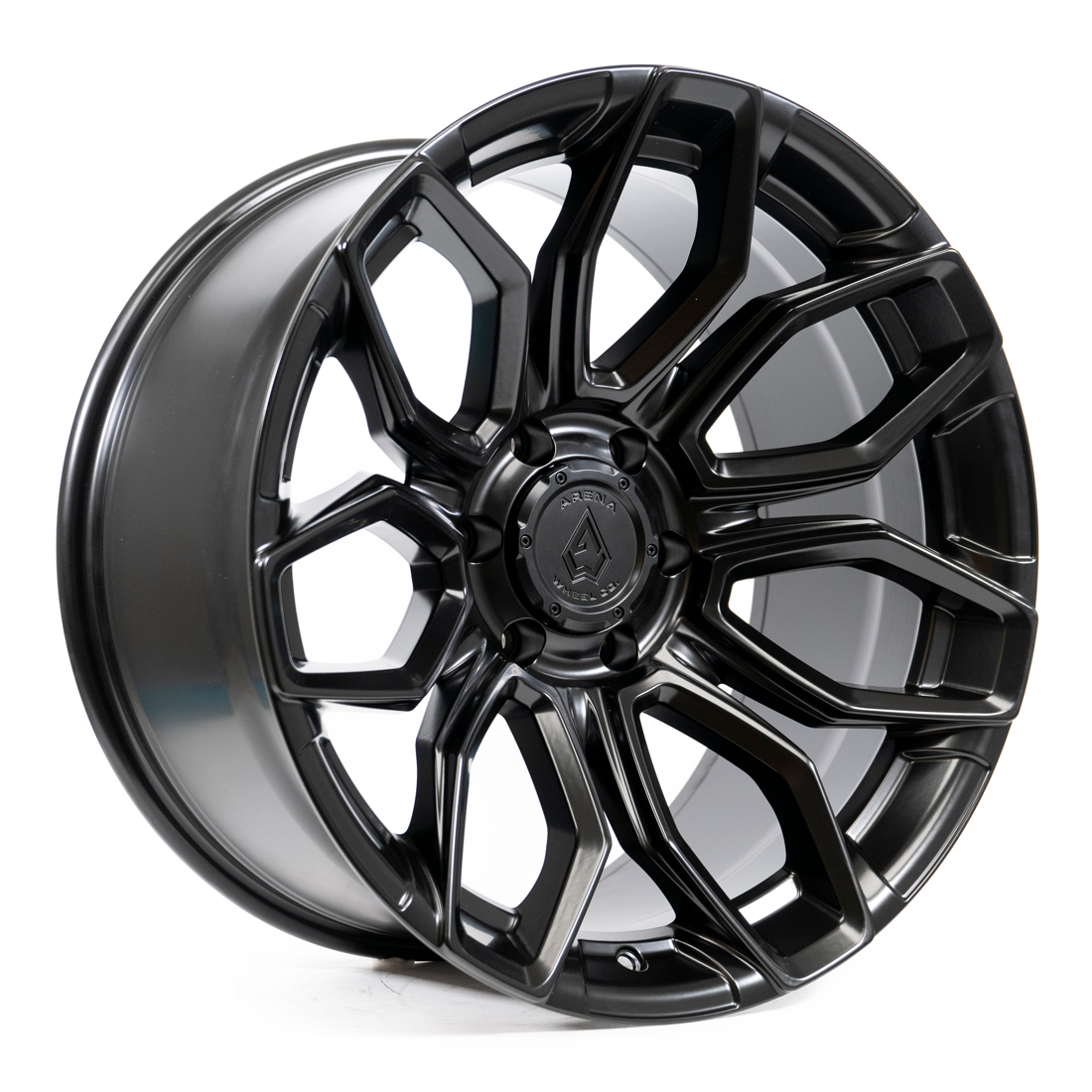 Arena Wheels Cobra Satin Black 20x9 6x139.7 20mm 106.1