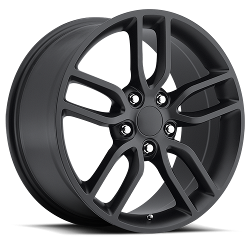 Factory Reproductions FR 26 2015 Corvette C7 Z51 Replica SB 19x10 +79 5x120.65mm 70.3mm Satin Black