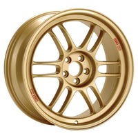 Enkei RPF1 15x8 4x100 28mm Offset 75mm Bore Gold Wheel-Wheels - Cast-Enkei-