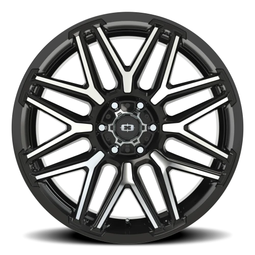 Vision 305 22x10 -19 6x139.7mm 106.2mm Gloss Black Machined Face