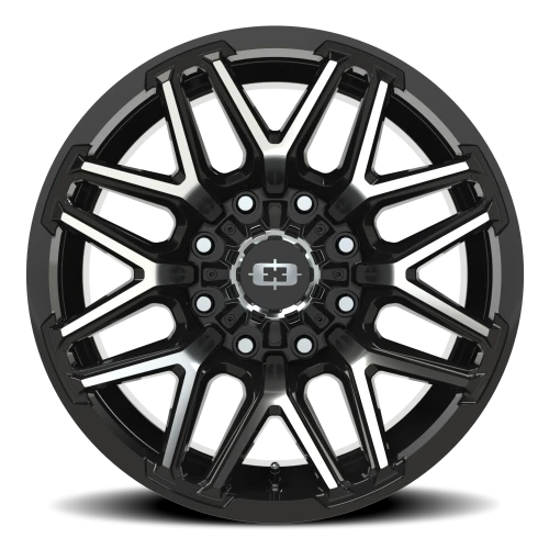 Vision 305 20x10 -25 8x170mm 125.2mm Gloss Black Machined Face