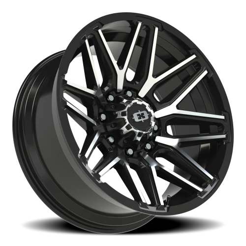 Vision 305 22x10 -19 8x170mm 125.2mm Gloss Black Machined Face