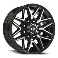 Vision 305 20x9 +12 8x180mm 124.2mm Gloss Black Machined Face