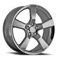 Factory Reproductions FR 30 2010 SS Camaro Replica BC 20x9 +40 5x120mm 66.9mm PVD Black Chrome