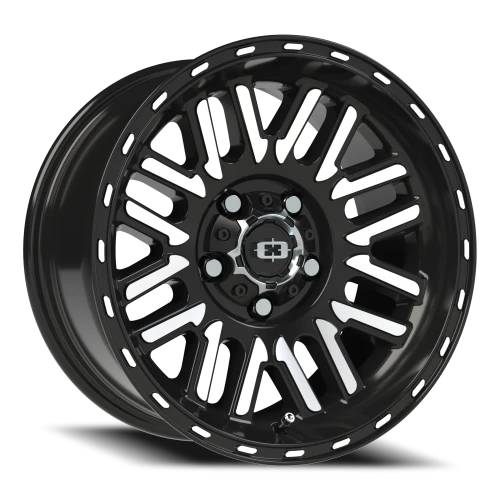 Vision 348 15x7.5 -12 5x127mm 78.1mm Gloss Black Machined Face