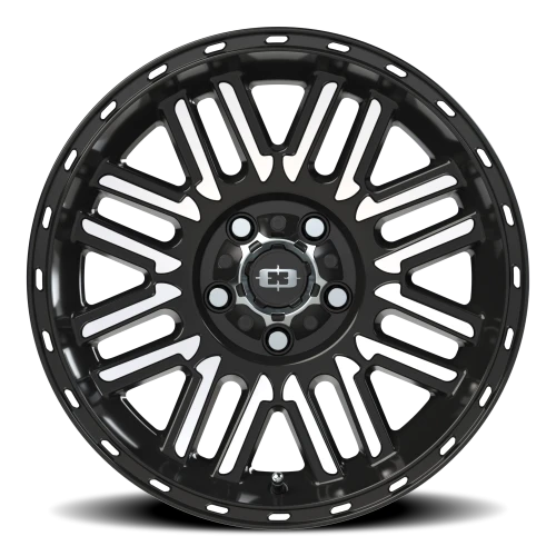 Vision 348 16x8 +0 5x114.3mm 83mm Gloss Black Machined Face