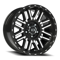Vision 348 16x8 +0 5x127mm 78.1mm Gloss Black Machined Face