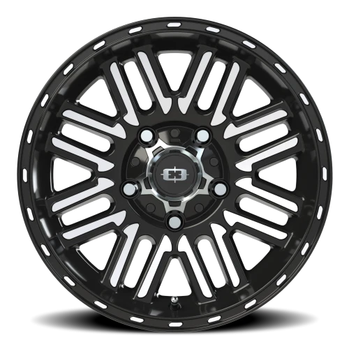 Vision 348 16x8 +0 5x139.7mm 110mm Gloss Black Machined Face