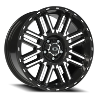 Vision 348 18x8.5 +0 5x127mm 78.1mm Gloss Black Machined Face