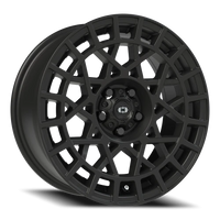 Vision 349 16x7 +15 5x114.3mm 76.1mm Satin Black